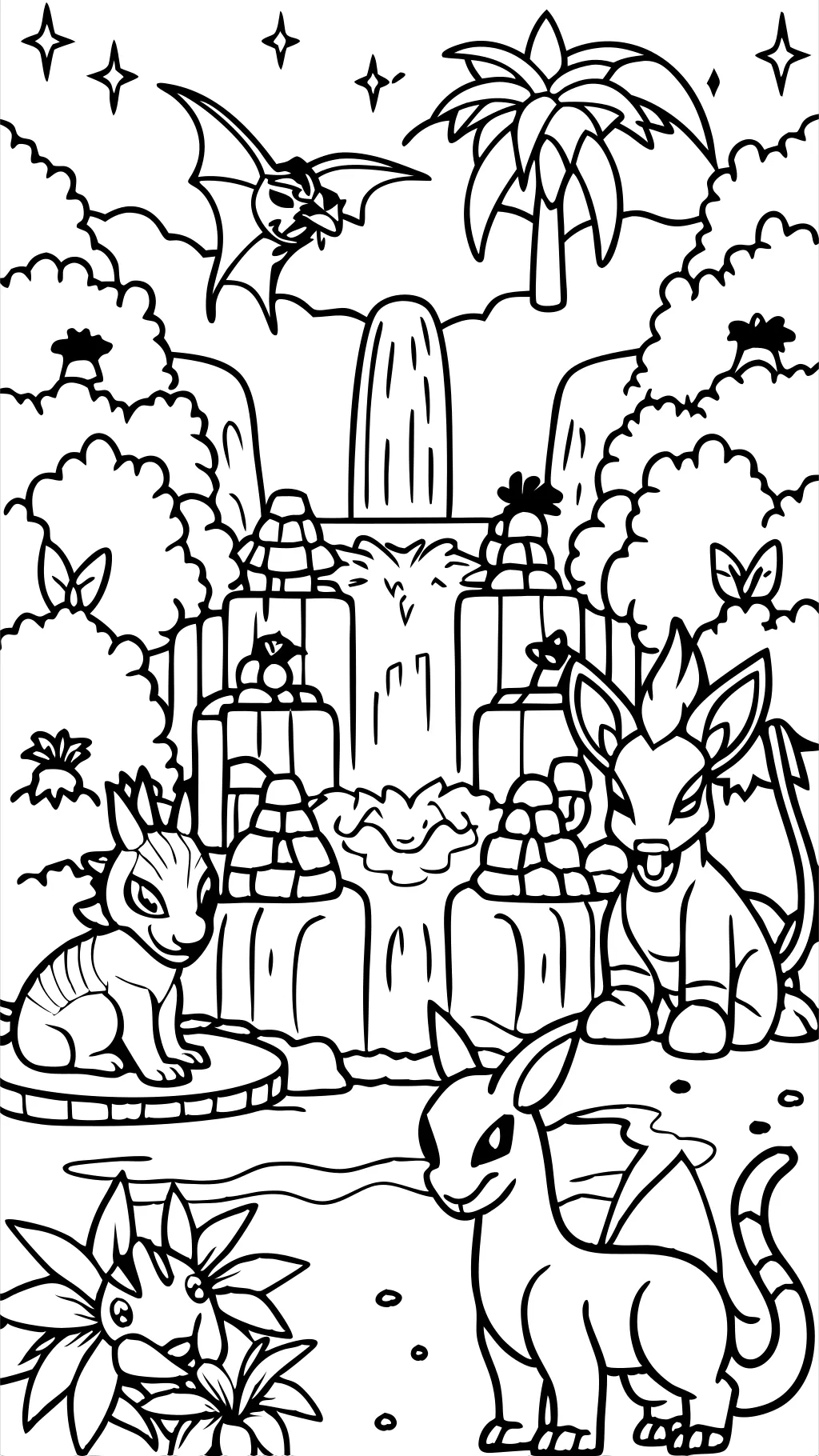 coloriage pokemon pokemon légendaire